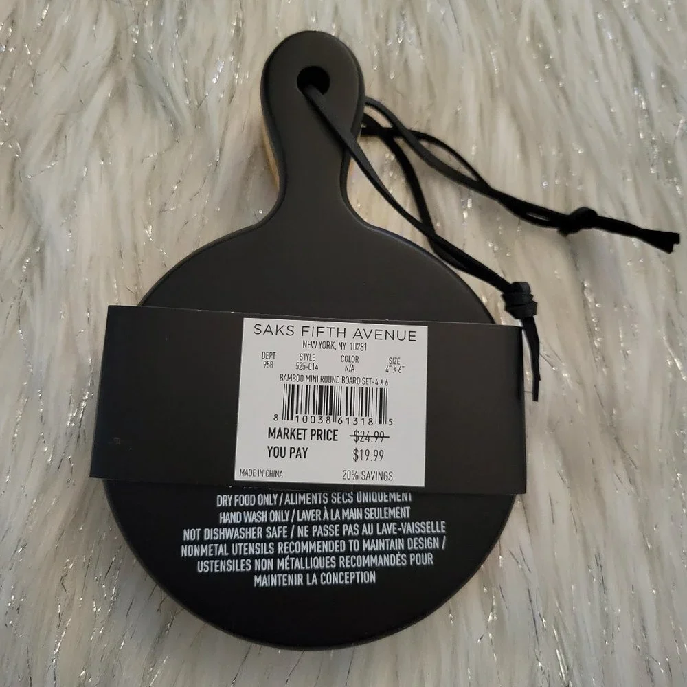 Saks Fifth Avenue new tag